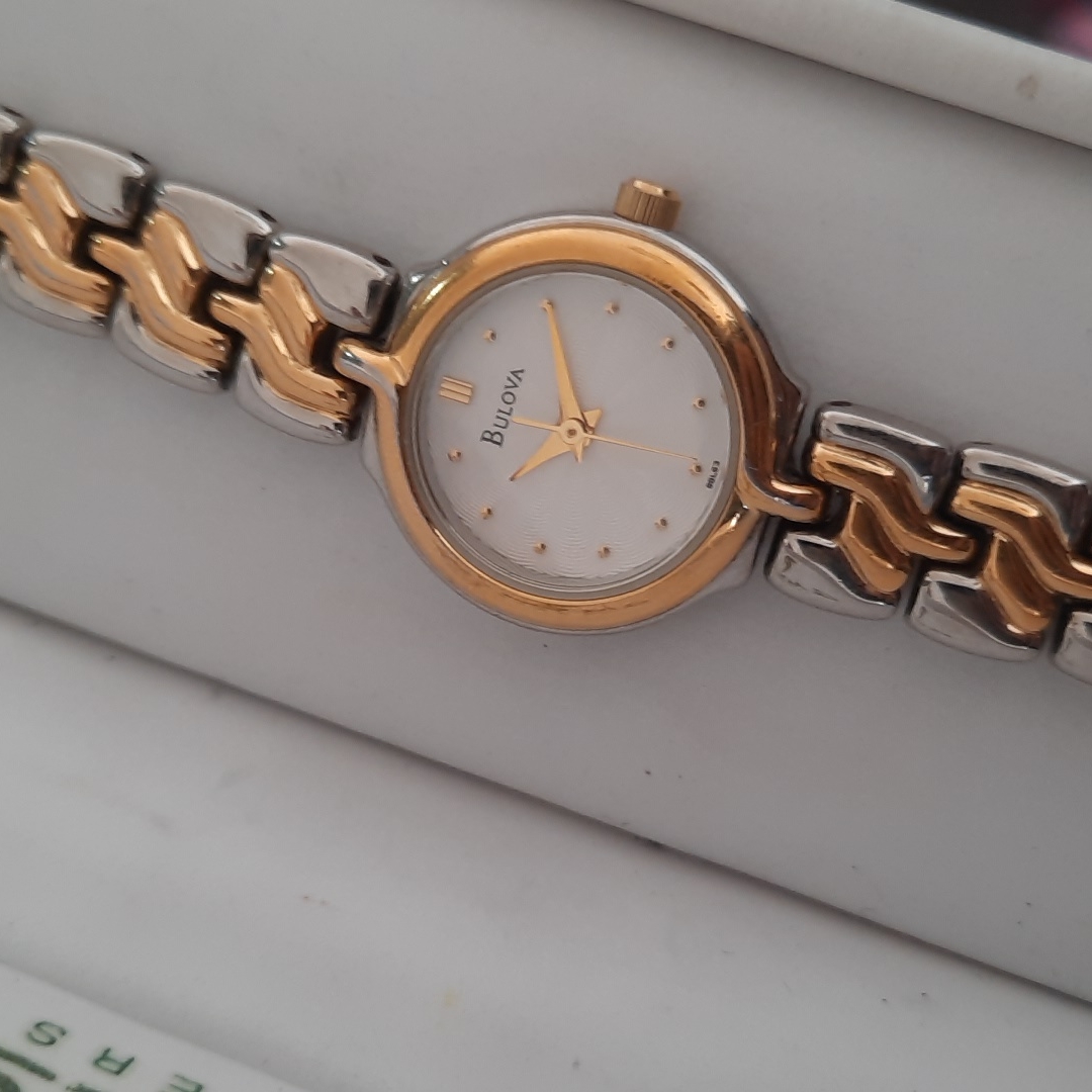 Bulova Silver And Gold Vintage Watch